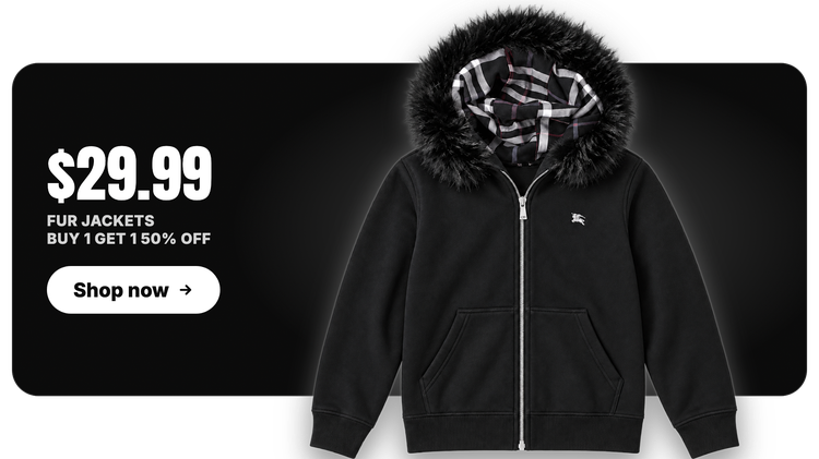 Plaid Lined Zip Hoodies display card